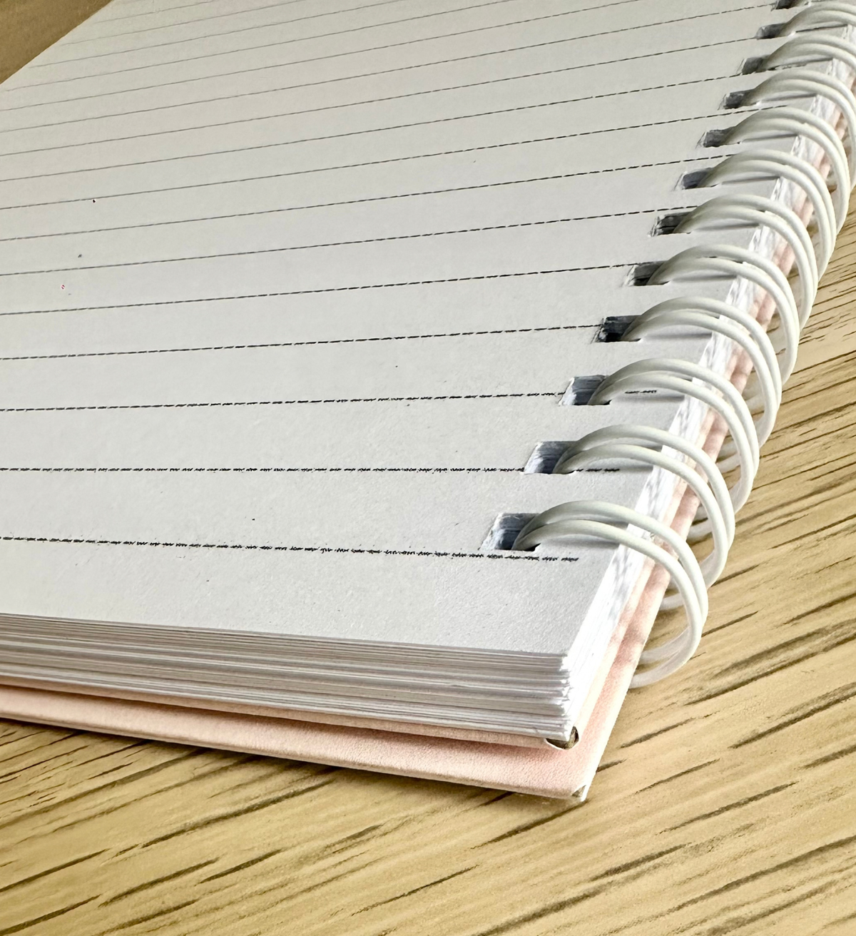 Pink Polka Dot Rabbit | Handmade A5 Lined Notebook