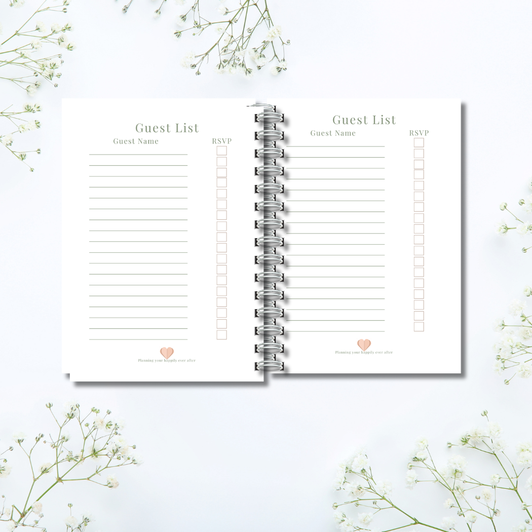Bride-to-Be Wedding Planner | Wedding Planning Organiser, Budget, Guest List, Suppliers & Seating Plan