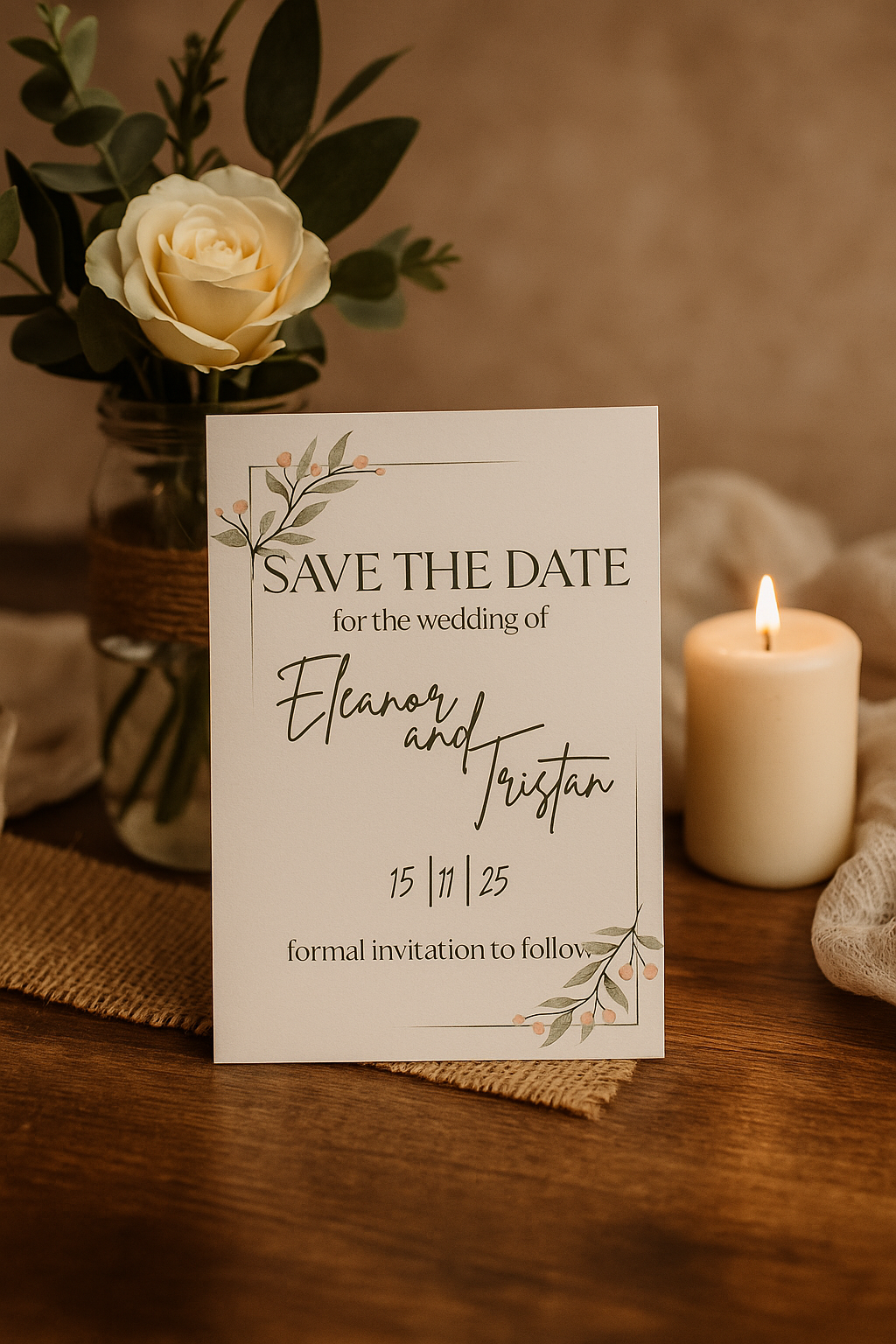 Frosted Berry – Wedding Stationery Bundle 1