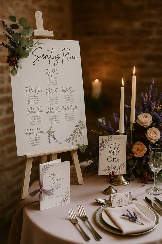 Frosted Berry - Wedding Stationary Bundle 2