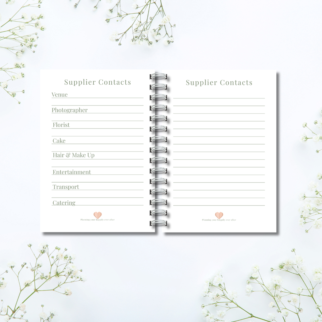 Bride-to-Be Wedding Planner | Wedding Planning Organiser, Budget, Guest List, Suppliers & Seating Plan