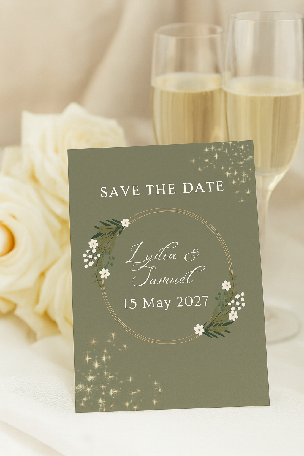 Dark Floral — Wedding Stationery Bundle (A6)